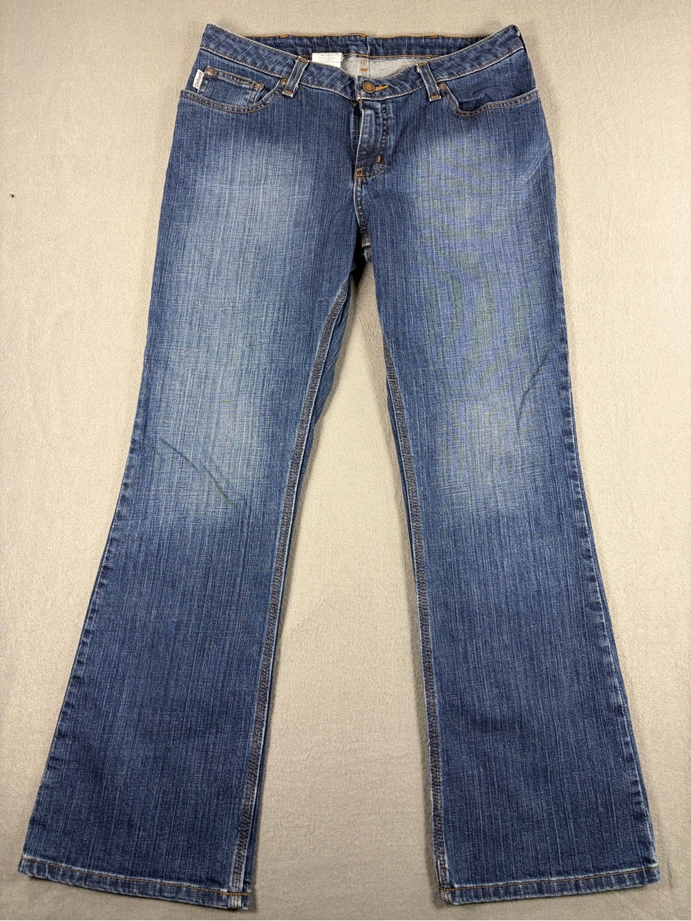 Carhartt Women's Flared Jeans in Classic Blue Denim